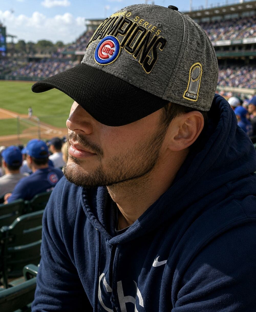 New Era Chicago Cubs 2016 World Series Champions 39THIRTY Flex Fit Hat